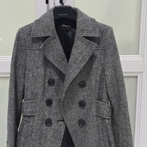Guess Charcoal Tweed Blazer